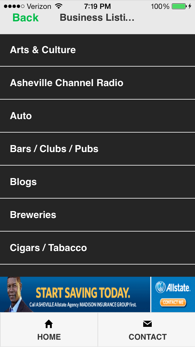 Asheville Channel - Mobile App